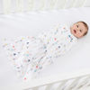 Picture of HALO Sleepsack Swaddle, 100% Cotton, Triangle Neutral, Multi, Small