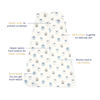 Picture of HALO Sleepsack, 100% Cotton Wearable Blanket, Swaddle Transition Sleeping Bag, TOG 0.5, Sleepy Sheep, Small, 0-6 Months