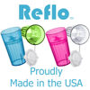 Picture of Reflo Smart Cup (Asst 4 colors) Open Training Cup, Toddler Cup, No Suction 6oz, 360 Control-Flow, USA MADE Premium High-Impact Plastic