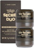 Picture of I DEW CARE Dry Shampoo Powder - Tap Secret Dark Brown Duo | With Betaine, Black Ginseng, Non-aerosol, Benzene-free, Mattifying Root Boost, No White Cast, Travel Size Dry Shampoo for Dark Hair