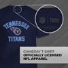 Picture of Team Fan Apparel NFL Adult Gameday T-Shirt - Cotton Blend - Tagless - Semi-Fitted - Unleash Your Team Spirit During Game Day (Tennessee Titans - Blue, Adult Large)