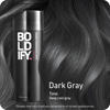 Picture of BOLDIFY Hair Fibers (56g) Fill In Fine and Thinning Hair for an Instantly Thicker & Fuller Look - Best Value & Superior Formula -14 Shades for Women & Men - DARK GRAY