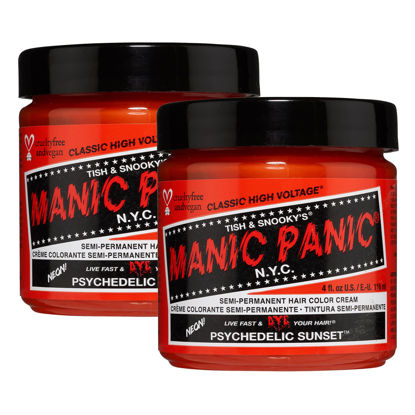 Picture of MANIC PANIC Psychedelic Sunset Hair Dye 2 Pack