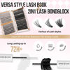 Picture of LASHVIEW Lash Clusters Kit D Curl Eyelash Extension Clusters with Lash Bond and Seal Natural Look Cluster Lashes Extensions Super Thin Band & Soft Cluster Lashes Reusable 9-16mm MIX(style30&40&56D)