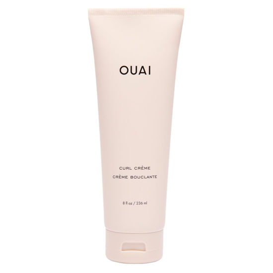 Picture of OUAI Curl Cream - Curl Defining Cream for Hydrated, Shiny Curls - Babassu and Coconut Oil, Linseed and Chia Seed Oil - Paraben, Phthalate, Sulfate and Silicone Free Curly Hair Products (8 Fl Oz)