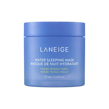 Picture of LANEIGE Water Sleeping Mask: Korean Overnight Mask, Squalane, Probiotic-Derived Complex, Hydrate, Barrier-Boosting, Visibly Smooth and Brighten