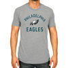 Picture of Team Fan Apparel NFL Adult Gameday T-Shirt - Cotton Blend - Tagless - Semi-Fitted - Unleash Your Team Spirit During Game Day (Philadelphia Eagles - Gray, Adult Large)