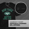 Picture of Team Fan Apparel NFL Adult Gameday T-Shirt - Cotton Blend - Tagless - Semi-Fitted - Unleash Your Team Spirit During Game Day (New York Jets - Black, Adult Large)