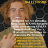 Picture of Bulletproof Kevlar: The Thinnest Youth Mouth Guard is 3X Stronger! Sports Mouthguard Kids Football Lacrosse BJJ Wrestling Hockey Jiu Jitsu Men Women Kids Girls Thin MMA Boxing Mouth Piece Mouthpiece