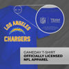 Picture of Team Fan Apparel NFL Adult Gameday T-Shirt - Cotton Blend - Tagless - Semi-Fitted - Unleash Your Team Spirit During Game Day (Los Angeles Chargers - Blue, Adult Medium)