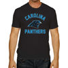 Picture of Team Fan Apparel NFL Adult Gameday T-Shirt - Cotton Blend - Tagless - Semi-Fitted - Unleash Your Team Spirit During Game Day (Carolina Panthers - Black, Adult Large)