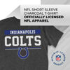 Picture of Team Fan Apparel NFL Adult Team Block Tagless T-Shirt - Cotton Blend - Charcoal - Perfect for Game Day - Comfort and Style (Indianapolis Colts - Black, Adult XX-Large)