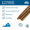 Picture of Best Bully Sticks for Dogs, 6 Inch, 8oz Pack - 100% Natural Grass-Fed Beef, Dog Bully Sticks for Medium/Large Dogs, Grain & Rawhide Free Dog Chews