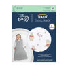 Picture of HALO Disney Baby Sleepsack, 100% Cotton Wearable Blanket, Swaddle Transition Sleeping Bag, TOG 0.5, Winnie Rainbows, Medium, 6-12 Months