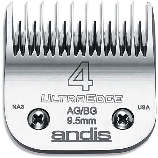 Picture of Andis 64090 Carbon-Infused Steel UltraEdge Dog Clipper Blade, Size-4 Skip-Tooth, 3/8-Inch Cut Length