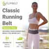 Picture of FlipBelt Classic Running Belt, Running Fanny Pack for Women and Men, Non Chafing Waist Band Pack for Phone, Moisture Wicking Storage Belt, USA Company