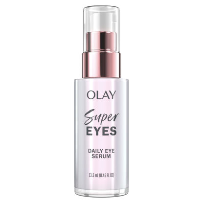 Picture of Olay Super Eye Daily Serum, 0.45 fl oz, 5-in-1 Eye Serum with Vitamin C and Niacinamide to Brighten, Depuff, and Smooth