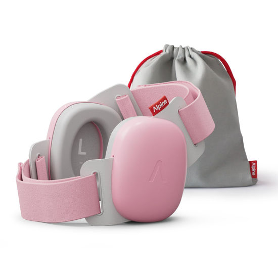 Picture of Alpine Muffy Baby - New & Improved Baby Ear Muffs Noise Protection for Babies and Toddlers - CE & ANSI Certified - Safe and Soothing Hearing Protection - Age 3-48 months - Approved by Babies - Pink