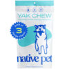 Picture of Native Pet Yak Chews (3 X-Large Chews) - Yak Chew Pet Toys - Dog Sticks - Dog Toy & Dog Chews - Yak Chews for Large Dogs