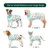 Picture of Kuoser Recovery Suit for Dogs Cats After Surgery, Professional Pet Recovery Shirt Dog Abdominal Wounds Bandages, Substitute E-Collar & Cone,Prevent Licking Dog Onesies Pet Surgery Recovery Suit