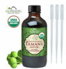 Picture of US Organic Tamanu Oil, USDA Certified Organic, 100% Pure Virgin Cold Pressed Unrefined, Dark Green Color, Sourced from Southeast Asia_Improved Cap_4oz (115 ml)