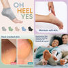 Picture of Dr. Frederick's Original Moisturizing Heel Socks for Cracked Heel Treatment - 6 Pairs - Heel Socks for Dry Cracked Feet - Cracked Heel Repair - Heal Dry Heels - Foot Care for Women & Men - Power Pack