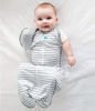 Picture of Love to Dream Swaddle Up Transition Swaddle, Patented Zip-Off Wings, Gently Help Baby Transition from being Swaddled to Arms Free when showing signs of rolling, 1.0 TOG, 13-19 lbs, Gray