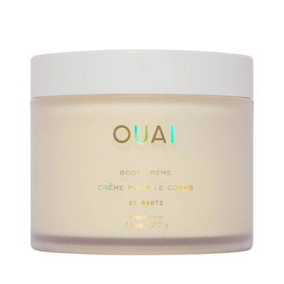 Picture of OUAI Body Cream, St. Barts - Hydrating Whipped Body Cream with Cupuaçu Butter, Coconut Oil and Squalane - Softens Skin and Delivers Healthy-Looking Glow - Sulfate-Free Skin Care - 7.5 Oz