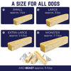 Picture of Devil Dog Pet Co Yak Cheese Dog Chews - Premium All Natural Dog Treats for Aggressive Chewers - Long Lasting, Limited Ingredient and Odorless - USA Veteran Owned Business (Extra Large - 3 Pack)