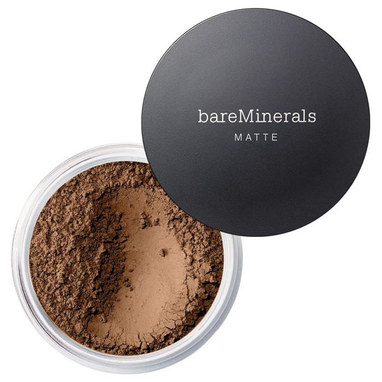 Picture of bareMinerals Original Matte Loose Mineral Foundation SPF 15, Powder Foundation Makeup, Buildable Coverage, Reduces Shine, Talc Free Foundation, Vegan