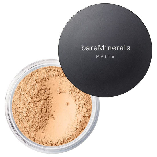 Picture of bareMinerals Original Matte Loose Mineral Foundation SPF 15, Powder Foundation Makeup, Buildable Coverage, Reduces Shine, Talc Free Foundation, Vegan