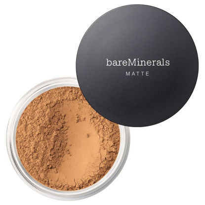 Picture of bareMinerals Original Matte Loose Mineral Foundation SPF 15, Powder Foundation Makeup, Buildable Coverage, Reduces Shine, Talc Free Foundation, Vegan