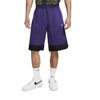 Picture of Nike DRI-FIT Icon Men's Basketball Shorts (Purple/Black) Size Medium