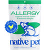 Picture of Native Pet Dog Allergy Chews - Natural Dog Skin Allergies Treatment - Anti Itch for Dogs - Dog Allergy Relief - Itch Relief & Allergy Support for Dogs - Dog Probiotics for Itchy Skin - 120 Chews