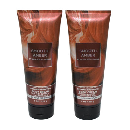 Picture of Bath & Body Works Ultimate Hydration Body Cream Pack of 2 (Smooth Amber)