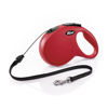 Picture of Flexi New Classic Retractable Dog Leash (Cord), 26 ft, Medium, Red