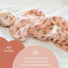 Picture of SleepingBaby Zipadee-Zip Transition Swaddle - Baby Sleep Sack with Zipper Convenience - Roomy Baby Wearable Blanket for Easy Diaper Changes - Cozy Cub, X-Small (3-6 Month)