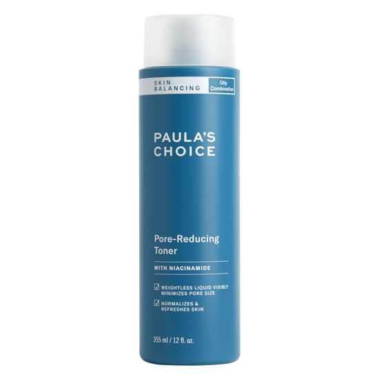 Picture of Paula's Choice SKIN BALANCING Pore-Reducing Face Toner for Combination and Oily Skin, Minimizes Large Pores, Controls Oil & Shine, Hydrates & Replenishes, Suitable for Acne-Prone Skin, 12 Fl Oz Bottle