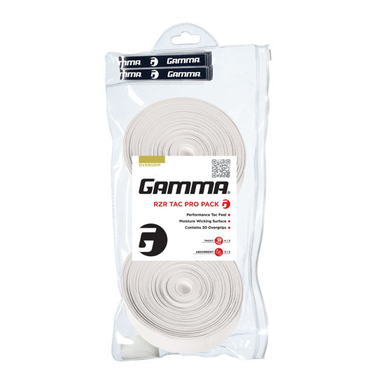 Picture of Gamma AGSO310 Supreme Overgrip 30/Pk (two 15-pack )White