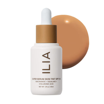 Picture of ILIA - Super Serum Skin Tint SPF 40 | Non-Comedogenic, Vegan, LIghtweight to Help Against Blue Light, + Pollution while Hydrating, Smoothing, + Refining (Papakolea ST12.75, 1 fl oz | 30 ml)