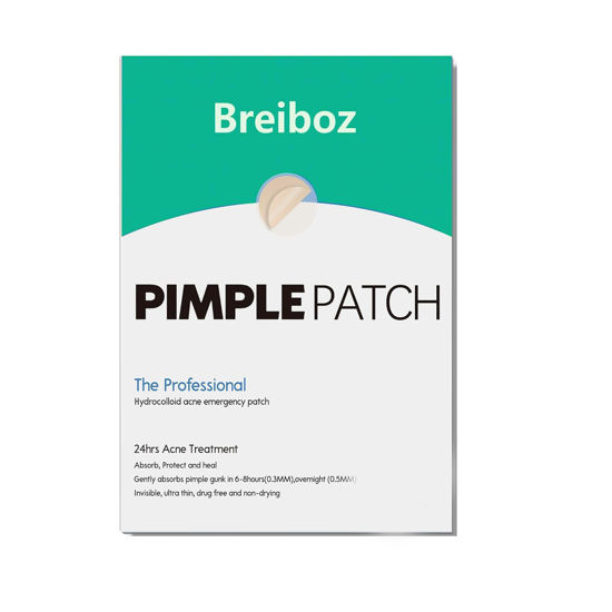 Picture of Breiboz 120 Counts Pimple Patches for Face