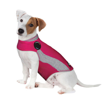 Picture of ThunderShirt for Dogs, Small, Pink Polo - Dog Anxiety Vest