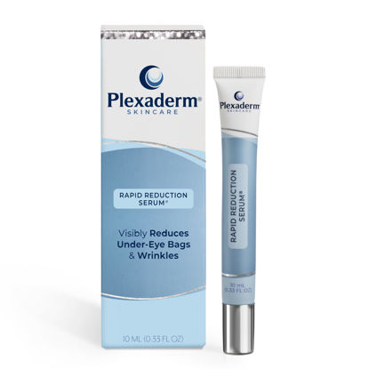 Picture of Plexaderm Rapid Reduction Eye Serum - Advanced Formula Anti Aging Visibly Reduces Under-Eye Bags, Wrinkles, Dark Circles, Fine Lines & Crow's Feet Instantly Instant Wrinkle Remover for Face