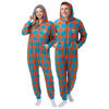 Picture of foco NFL Plaid One Piece Pajamas - M