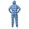 Picture of FOCO Indianapolis Colts NFL Plaid One Piece Pajamas - M