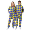 Picture of FOCO Los Angeles Rams NFL Plaid One Piece Pajamas