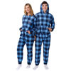 Picture of FOCO Tennessee Titans NFL Plaid One Piece Pajamas - XL