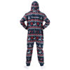 Picture of FOCO Houston Texans NFL Mens Ugly Pattern One Piece Pajamas - XL