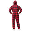 Picture of FOCO Arizona Cardinals NFL Plaid One Piece Pajamas - M