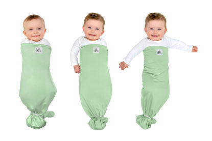 Picture of The Ollie Swaddle - Helps to reduce the Moro (startle) reflex - Made from a custom designed moisture-wicking material (Meadow)